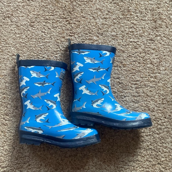 Hatley Rain Boots - Shark Frenzy